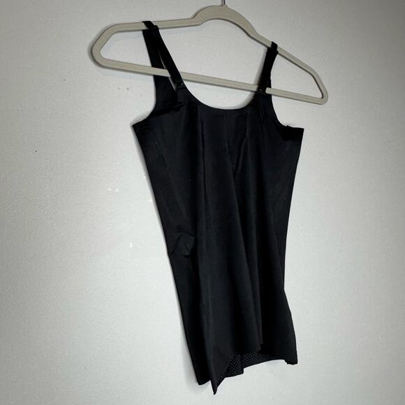 Ruby Ribbon Second Skin Scoop Neck Smoothing Cami Black NWT Size 32 - Picture 4 of 8